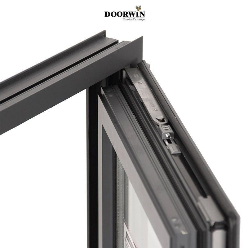 Doorwin Aluminum window sound proof window tilt turn Casement window - Doorwin Group Windows & Doors