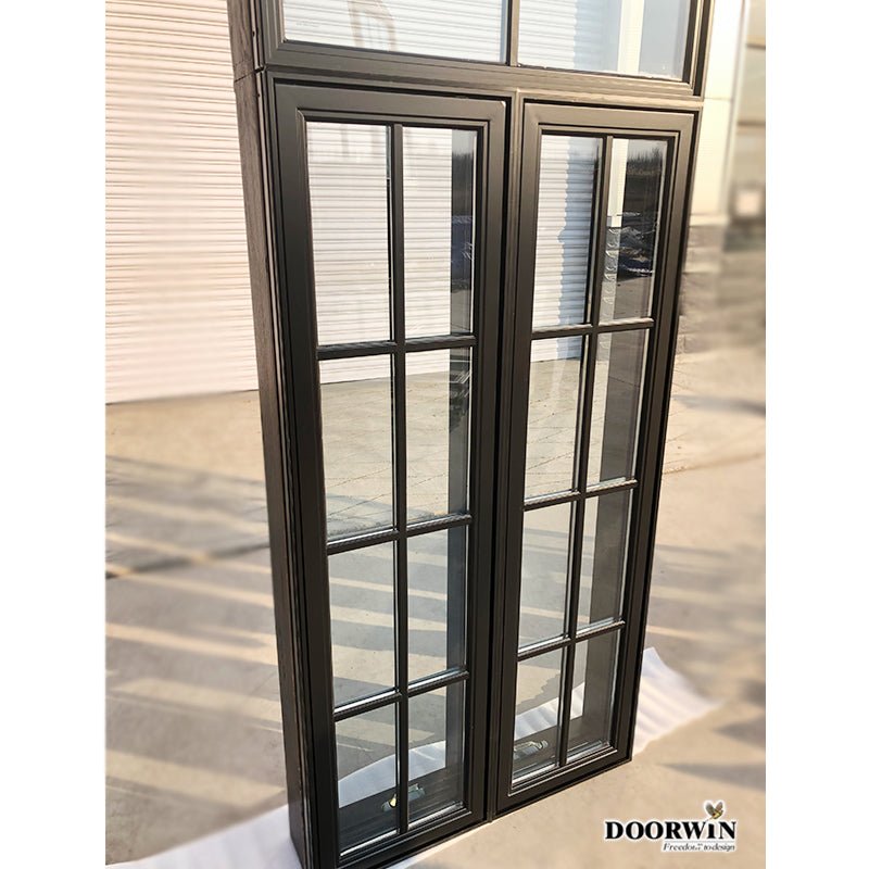 DOORWIN Cheap Import Casement Windows Made in China Double Glazing Swing Crank Type Window with Fixed Panel - Doorwin Group Windows & Doors
