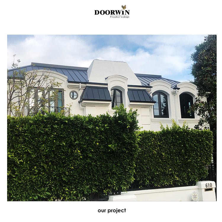 Doorwin Chicago aluminium frame fixed glass panel windows - Doorwin Group Windows & Doors
