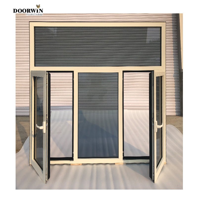 Doorwin custom green glass window - Doorwin Group Windows & Doors