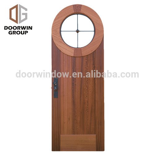 Doorwin door grill design arched top wooden decoration interior door for villa by Doorwin - Doorwin Group Windows & Doors