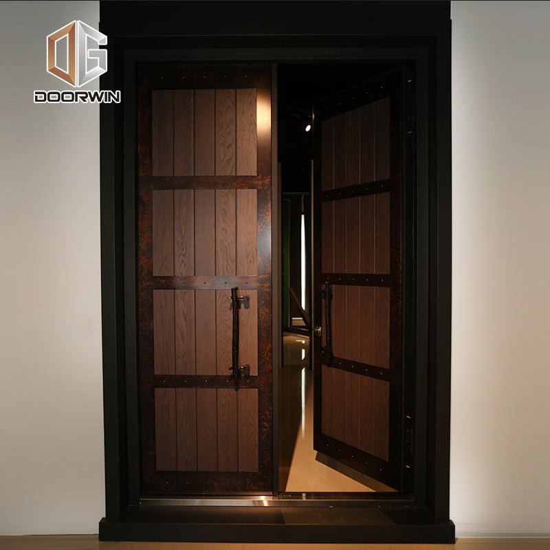 Doorwin fashion modern double front entry doors main entrance door lowes hardware - Doorwin Group Windows & Doors
