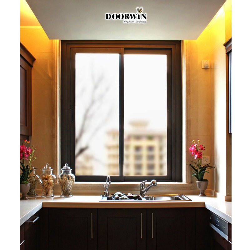 Doorwin good quality aluminum profile sliding window horizontal windows glass and door - Doorwin Group Windows & Doors