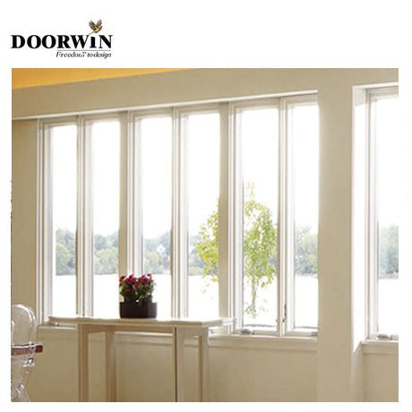 Doorwin new design custom made American Style Environment Friendly thermal break aluminum Crank Open Handle Casement Window - Doorwin Group Windows & Doors