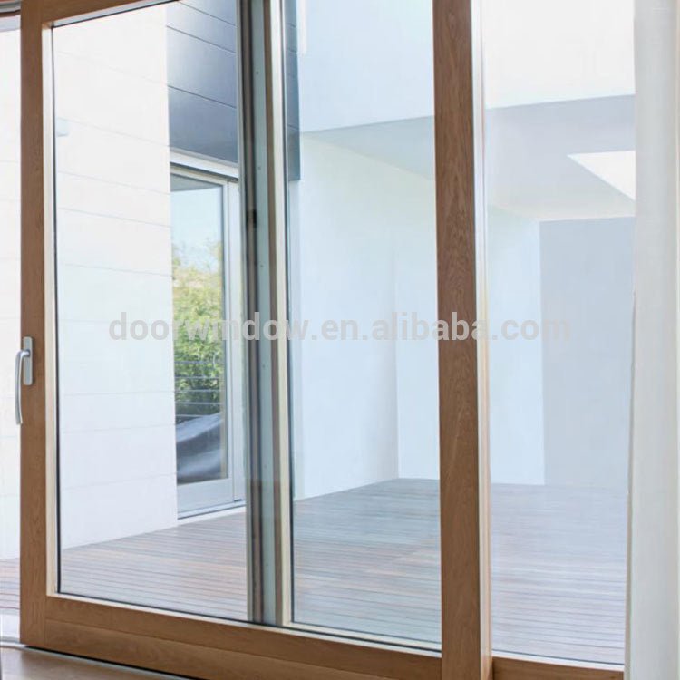 Doorwin patio doors glass partition door aluminum clad oak lift sliding door from China supplier by Doorwin - Doorwin Group Windows & Doors