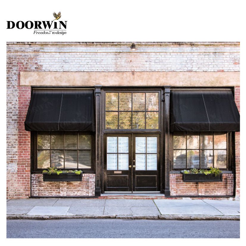 DOORWIN Windows Best sale rubber seals for Customized color aluminium double opening tilt and turn window for house double glazed top quality aluminum - Doorwin Group Windows & Doors