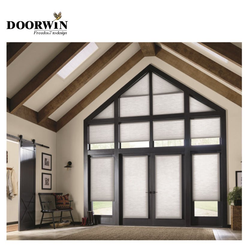 DOORWIN Wood window design arched windows with built in blinds by Doorwin on Alibaba - Doorwin Group Windows & Doors