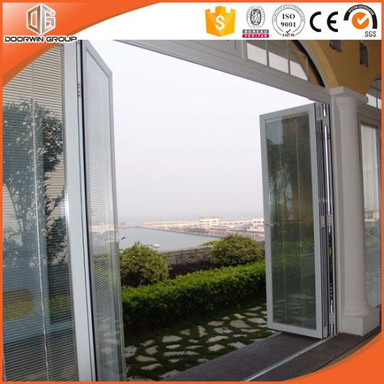 Double Glazed Thermal Break Aluminium Bifold Doors for Europe Villa - China Aluminum Bifold Door, Aluminumbifolding Door - Doorwin Group Windows & Doors