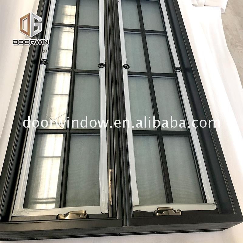 Double glazed timber window aluminium wood composite door and windows frame - Doorwin Group Windows & Doors