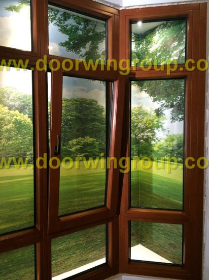 Double Glazing Insulating Toughened Glass with Low-E Coated Tilt Window, European Style Aluminium Wood Window - China Aluminium Window, Wood Window - Doorwin Group Windows & Doors