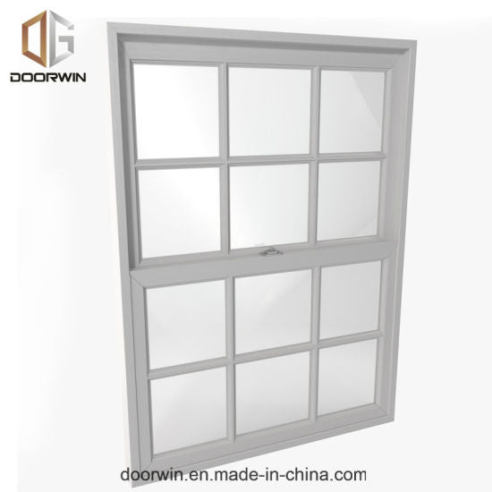 Double Hung Window, Sliding Sash Window - China White Color Windows, White Glass Window and Door - Doorwin Group Windows & Doors