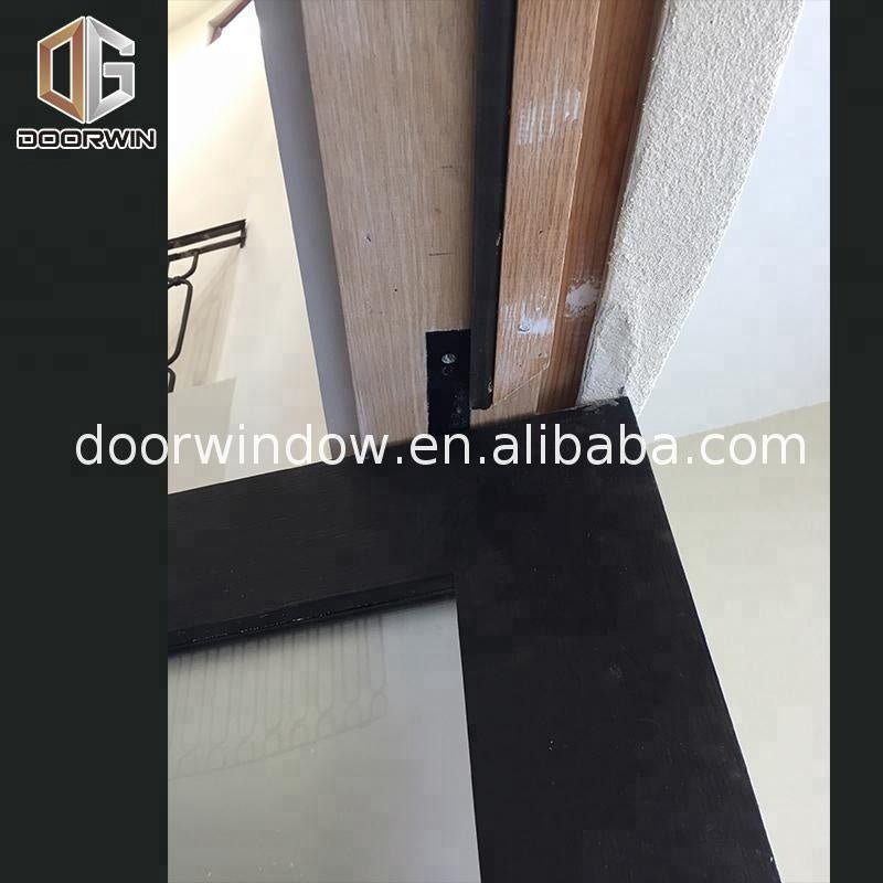 Double swing door fixed glass leaf with tempered glazed casement by Doorwin on Alibaba - Doorwin Group Windows & Doors