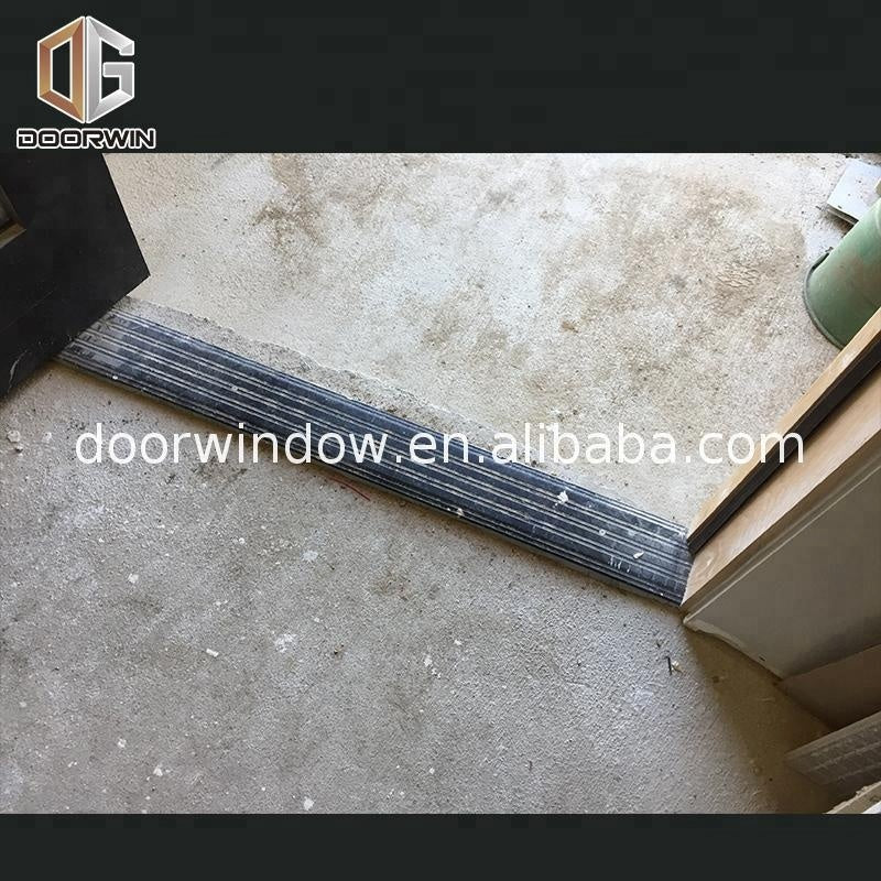 Double swing door fixed glass leaf with tempered glazed casement by Doorwin on Alibaba - Doorwin Group Windows & Doors