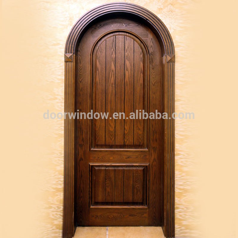 Drawing art interior round top design hinged door room door for house by Doorwin - Doorwin Group Windows & Doors