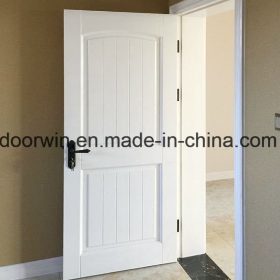 Elegant Style White Color Single Interior House Wood Door for Sale - China Teak Wood Main Door Design, Single Interior Door - Doorwin Group Windows & Doors