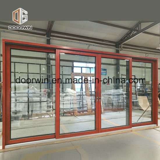 Europe Design Aluminium Wood Composite Sliding Door - China Sliding Door, Wood Sliding Door - Doorwin Group Windows & Doors