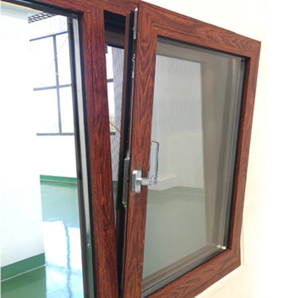 European Style 3D wood grain Tilt Turn and Hopper Aluminum Window - Doorwin Group Windows & Doors
