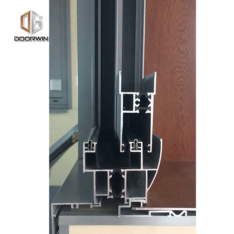 excellent sound proof aluminum profile push-pull glass sliding window - Doorwin Group Windows & Doors