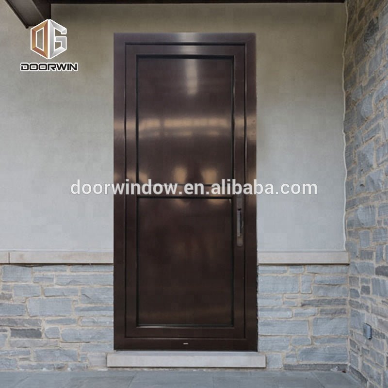 exterior glass louver door f and aluminium wood front doors by Doorwin on Alibaba - Doorwin Group Windows & Doors