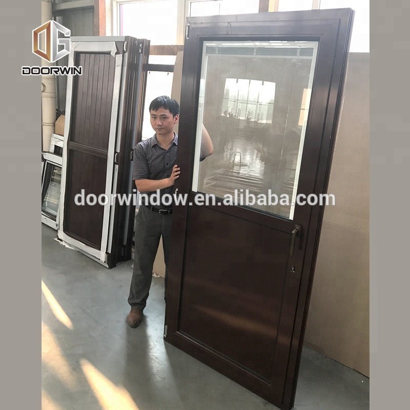 exterior glass louver door f and aluminium wood front doors by Doorwin on Alibaba - Doorwin Group Windows & Doors