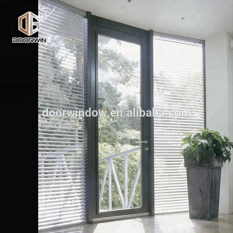 Exterior glass louver door made in china carved wood by Doorwin on Alibaba - Doorwin Group Windows & Doors