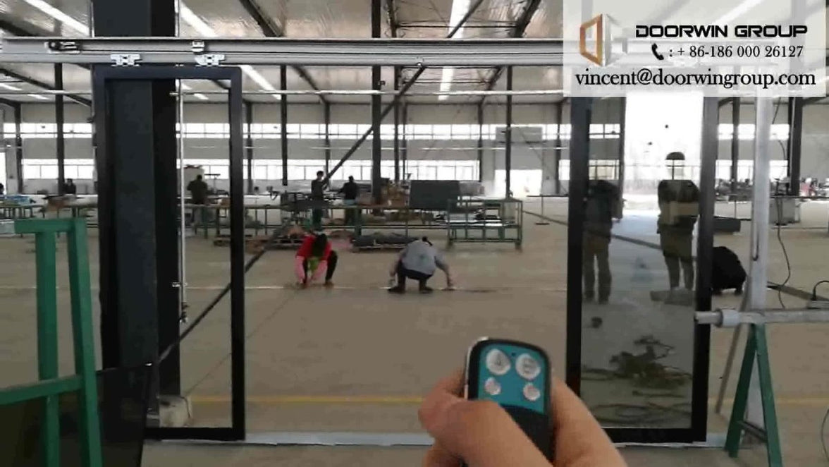 External doors aluminium swing exterior frameless glass aluminum door with by Doorwin on Alibaba - Doorwin Group Windows & Doors