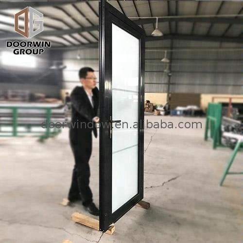 External doors aluminium swing exterior frameless glass aluminum door with by Doorwin on Alibaba - Doorwin Group Windows & Doors