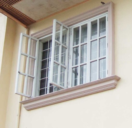 External Grid System Glazing Thermal Break Aluminium Casement Window, Double Glazing Aluminium Window with External Light Grille - China Aluminum Glazing Window, Glazing Window - Doorwin Group Windows & Doors