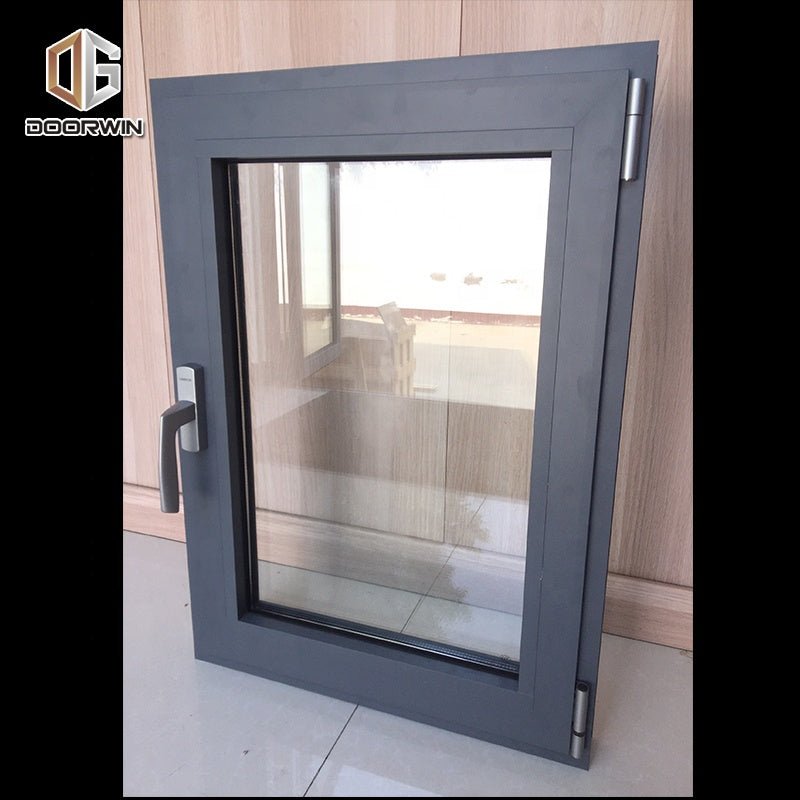 Extrusion profile aluminium frame and double glass window - Doorwin Group Windows & Doors