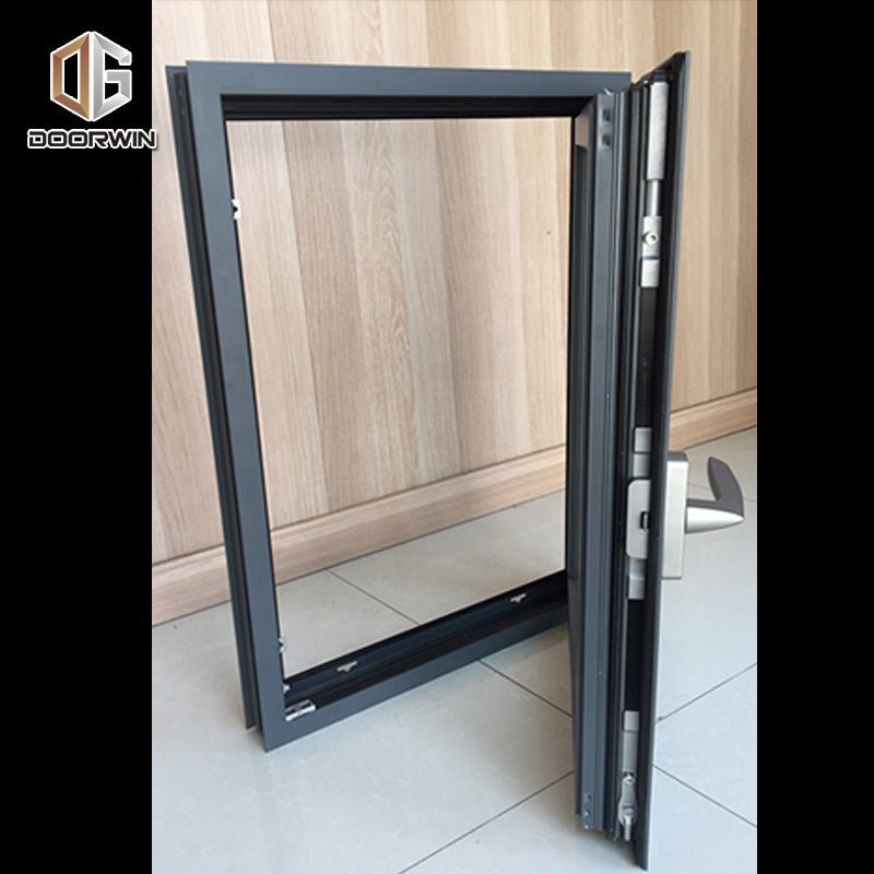 Extrusion profile aluminium frame and double glass window - Doorwin Group Windows & Doors