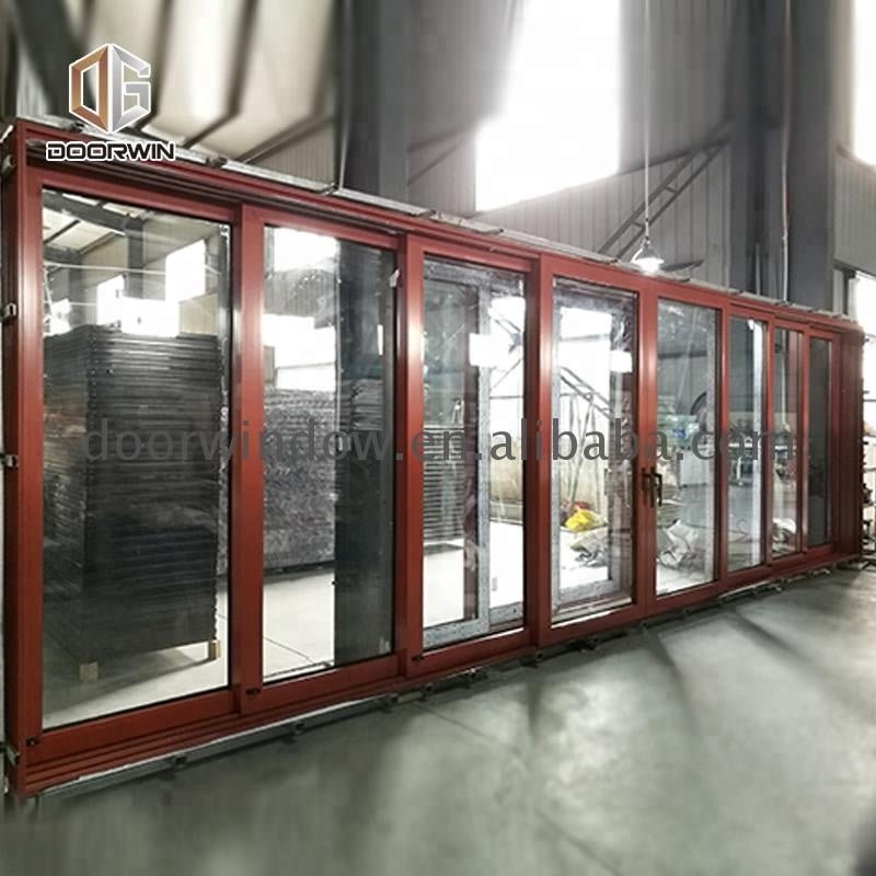 Fabrication of aluminum windows and doors door aluminium profile garage panels by Doorwin on Alibaba - Doorwin Group Windows & Doors