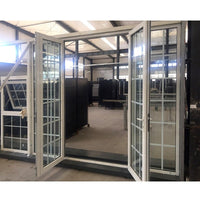 Factory custom aluminum windows and doors window with grill design - Doorwin Group Windows & Doors