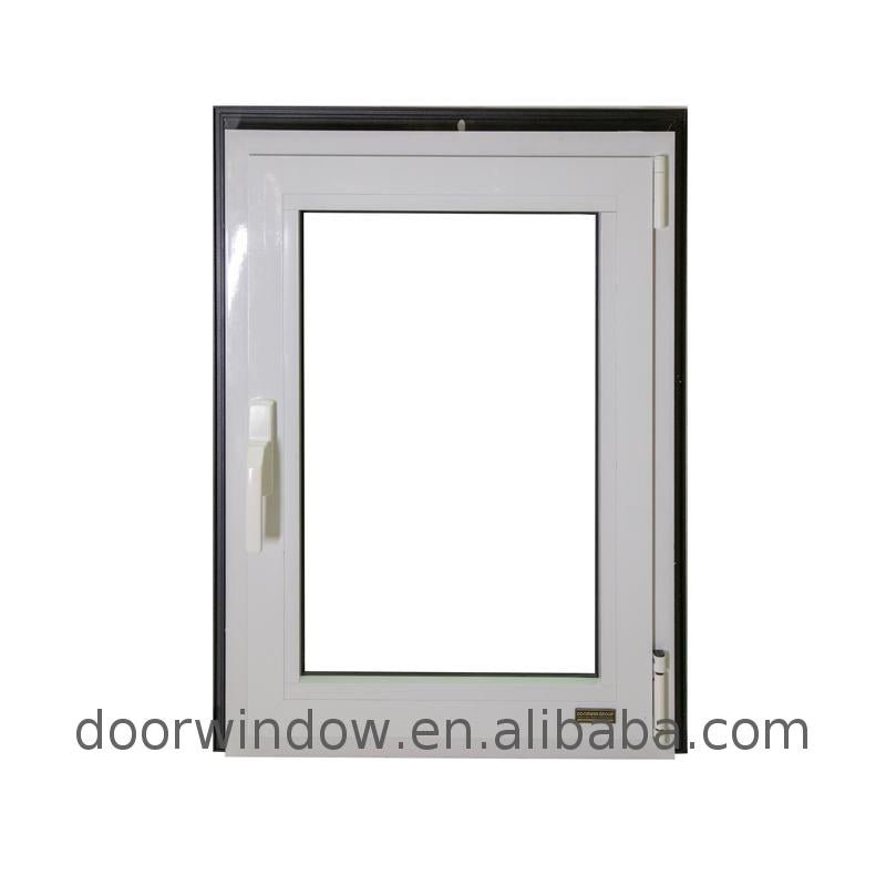 Factory custom casement bronze color aluminium tilt turn windows - Doorwin Group Windows & Doors