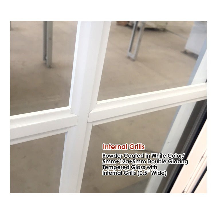 Factory direct aluminum awning window for sale aluminium windows white powder coating - Doorwin Group Windows & Doors
