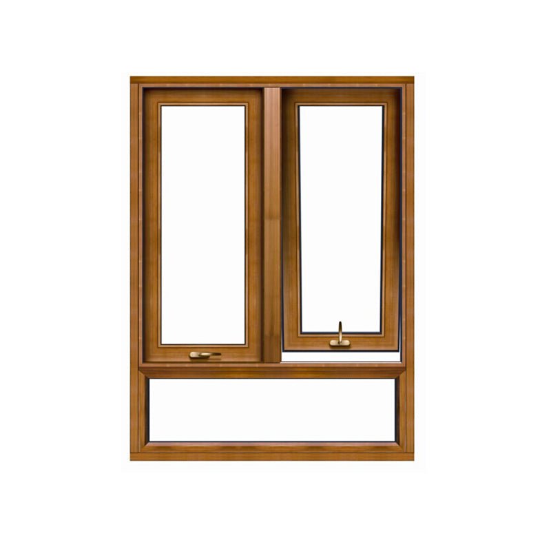 Factory direct fleetwood aluminum windows exterior wood door with glass window double glazed - Doorwin Group Windows & Doors