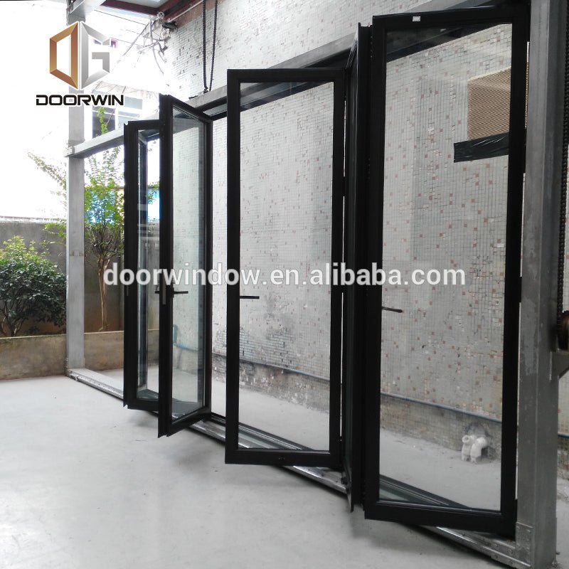 Factory Direct High Quality custom size bi folding doors cost of fitting fold colonial - Doorwin Group Windows & Doors
