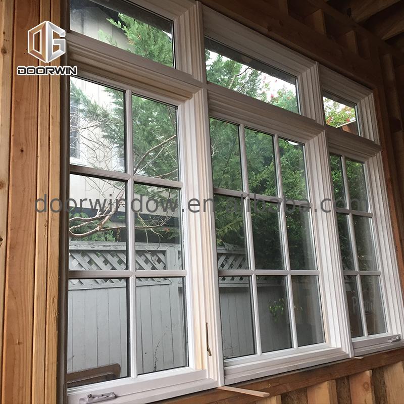 Factory direct price are upvc windows better than wood antique frame for sale white window - Doorwin Group Windows & Doors