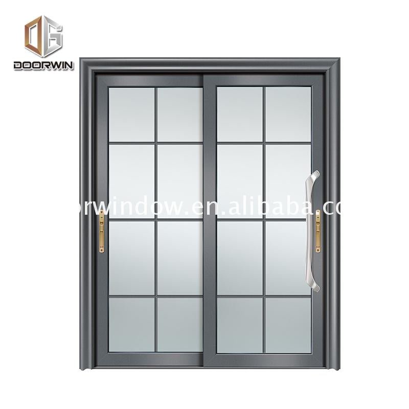 Factory direct price extra wide exterior doors tall sliding closet security for front door - Doorwin Group Windows & Doors