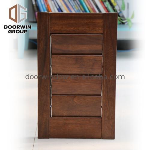 Factory Direct Sales old wooden window shutters for sale louvered windows office treatments - Doorwin Group Windows & Doors