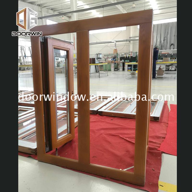 Factory direct selling low u value windows installing a timber window house aluminium - Doorwin Group Windows & Doors
