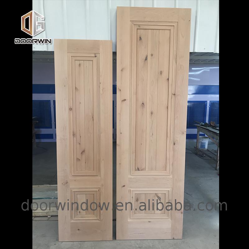 Factory direct selling six panel prehung interior doors oak double - Doorwin Group Windows & Doors