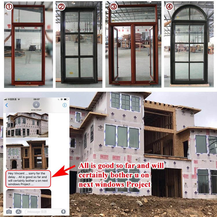 Factory direct selling windows that open outward window swings out locks for crank - Doorwin Group Windows & Doors