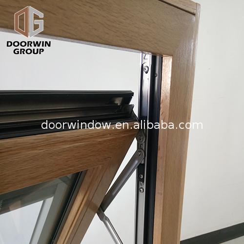 Factory direct supply adjustable window louvers High quality double glazed aluminium awning window&amptop hung - Doorwin Group Windows & Doors