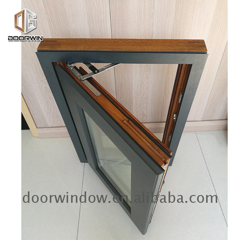 Factory direct supply aluminium wood composite windows timber clad - Doorwin Group Windows & Doors