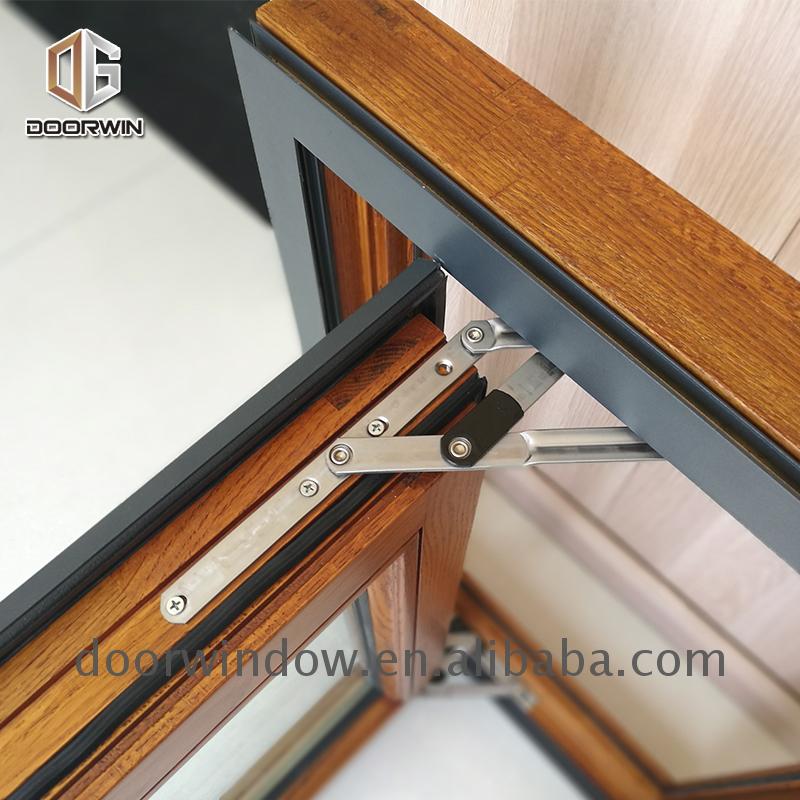 Factory direct supply aluminium wood composite windows timber clad - Doorwin Group Windows & Doors