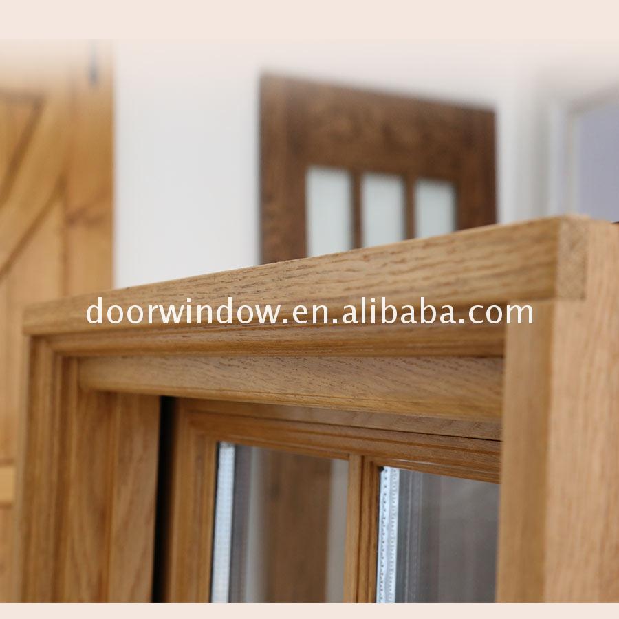 Factory direct supply crank open window casement windows cheap wooden - Doorwin Group Windows & Doors