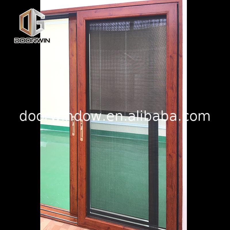 Factory direct supply four panel patio door glazed glass - Doorwin Group Windows & Doors