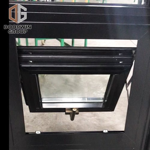 Factory Directly black aluminum windows beautiful window grill design awning crank - Doorwin Group Windows & Doors
