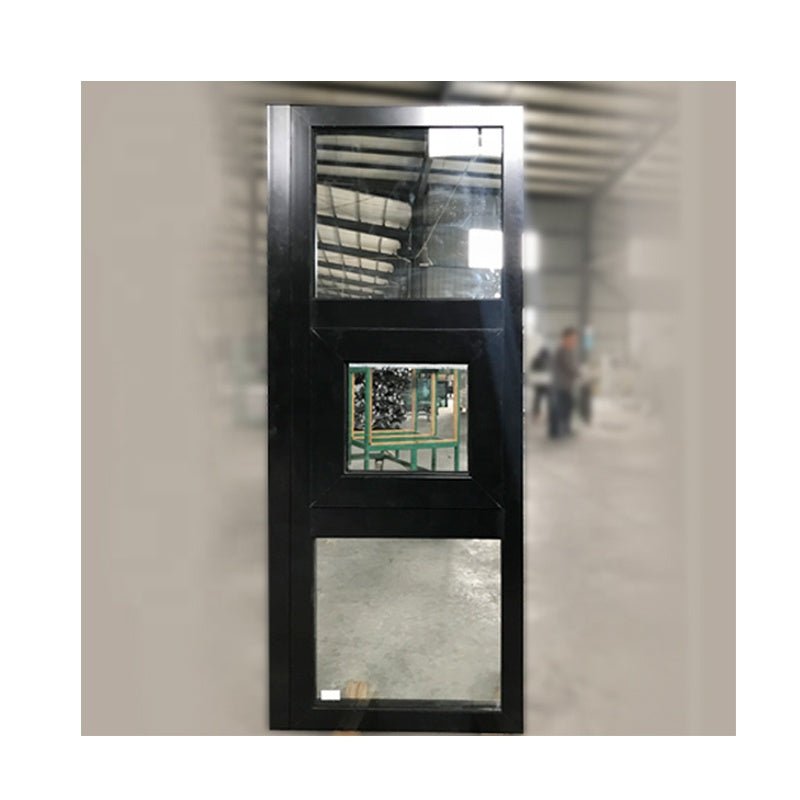 Factory Directly black aluminum windows beautiful window grill design awning crank - Doorwin Group Windows & Doors