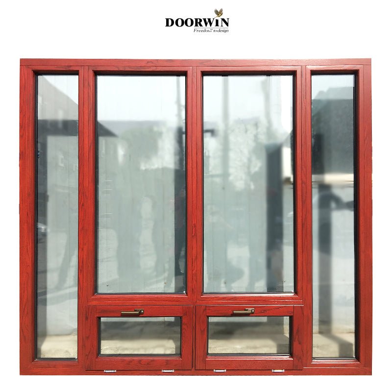 Factory Directly Supply french casement window florida wood and door european style glass replacement windows - Doorwin Group Windows & Doors